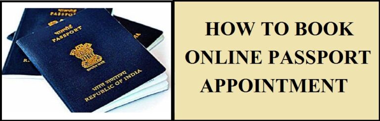 book appointment at post office for passport