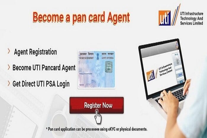 Apply For Pan Card UTI PSA Portal